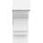 5"W x 14"D x 14"H Standard Merced Architectural Grade PVC Bracket with Block Ends-33859887