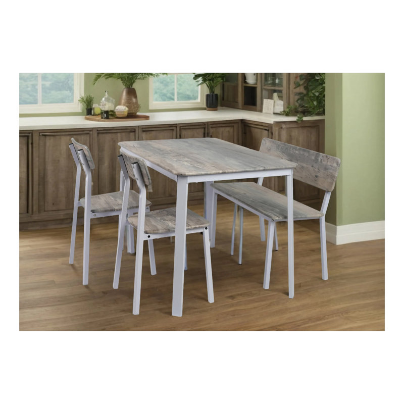 Modem 4 piece dining table set