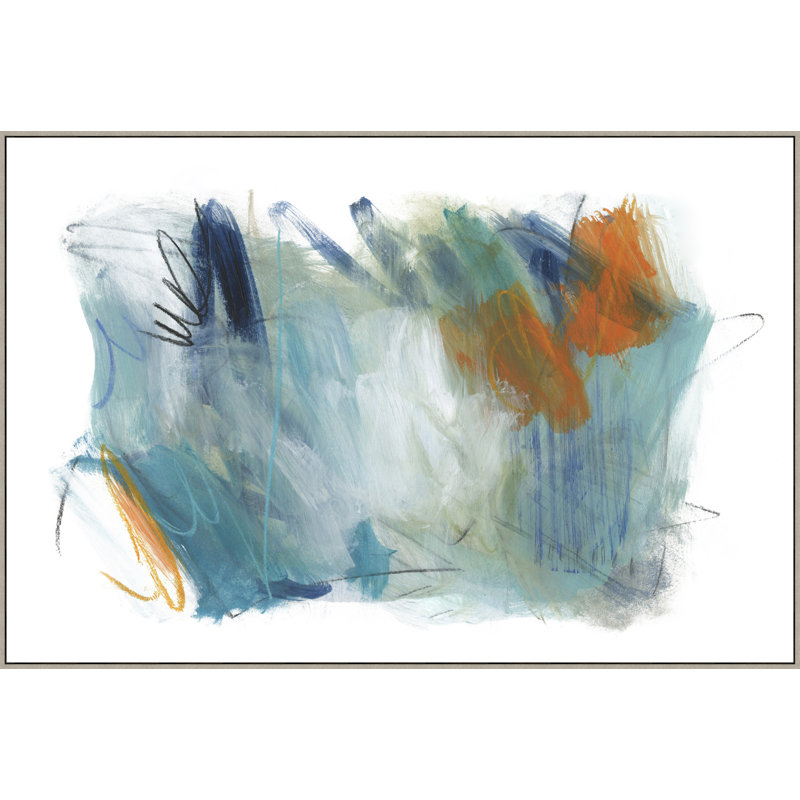 «Day Project» par Christopher Kennedy - peinture sur toile à cadre flottant