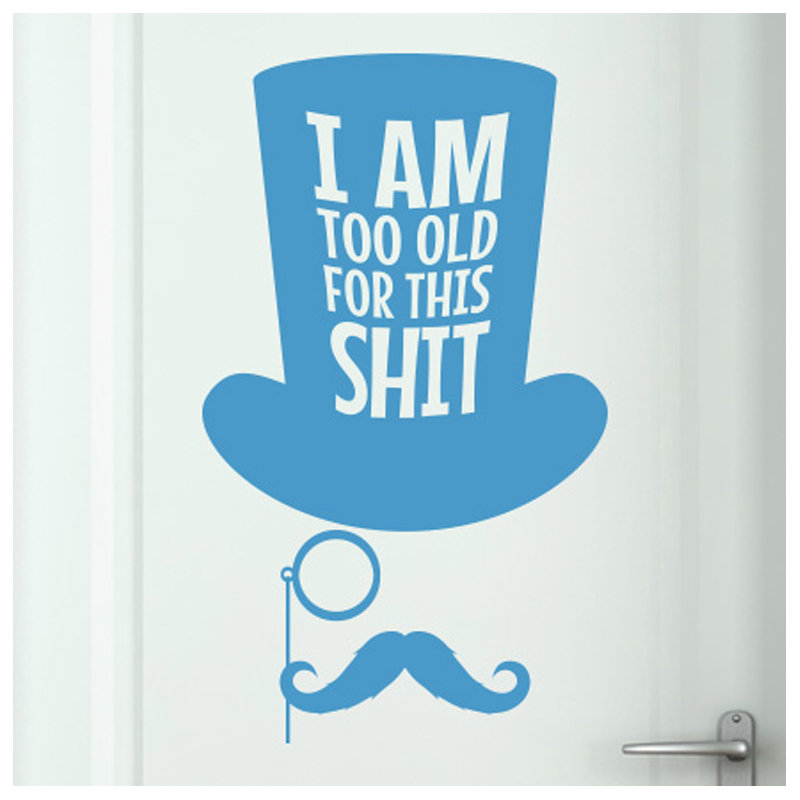 Wall Decal, Blue