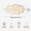 Izzabella 14-Light 91.44cm Acrylic LED Flush Mount