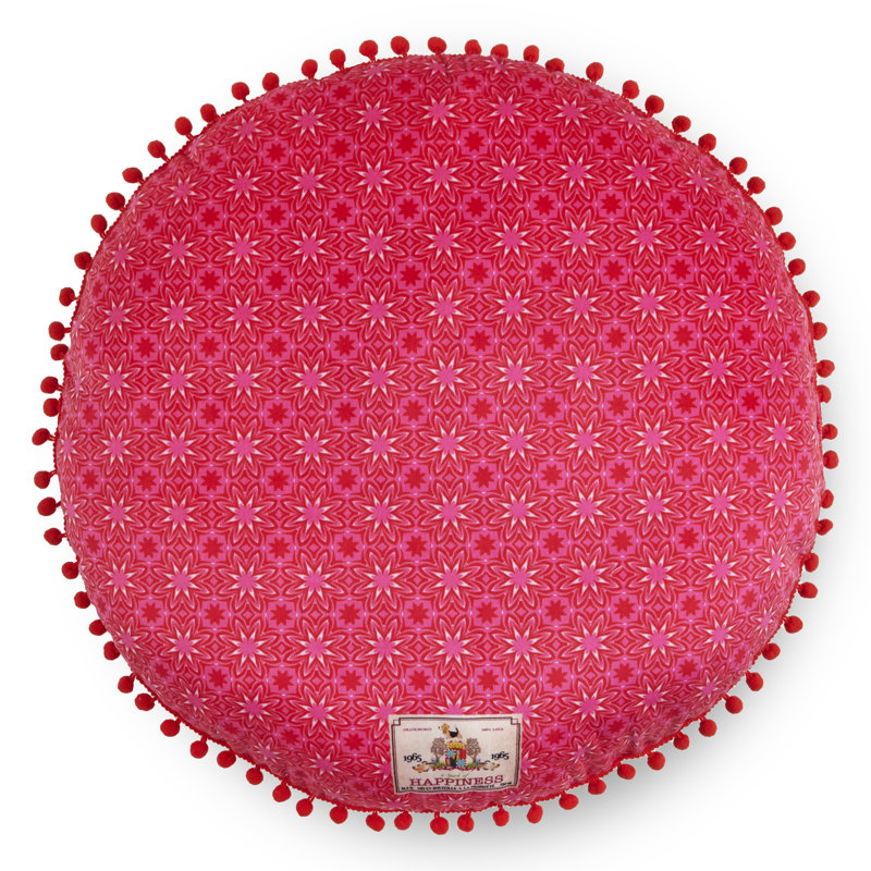 Floral Circular Cushion