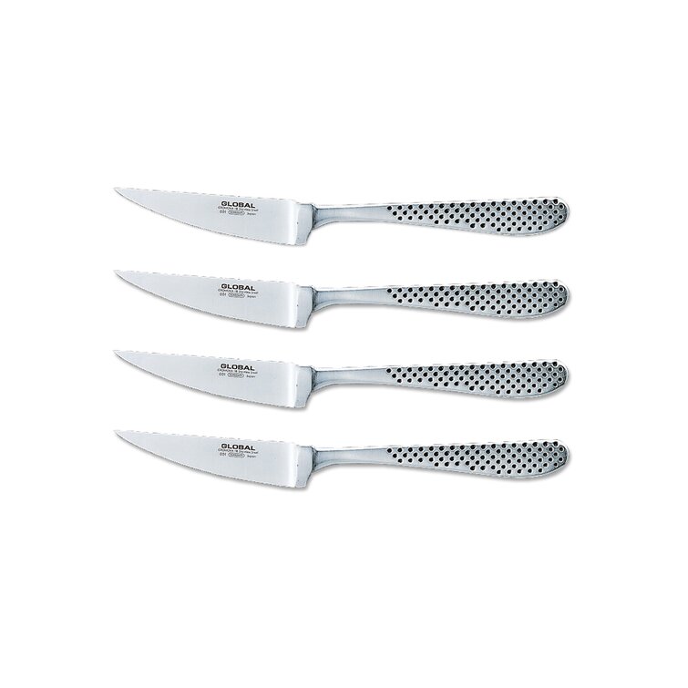 Four Serrated Steak Knives Gift Set