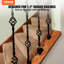Chaussure de balustre en alliage d'aluminium VEVOR