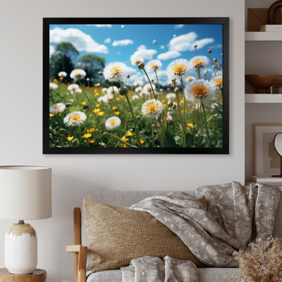 Mountain Dandelion Field I - impressions sur toile florales