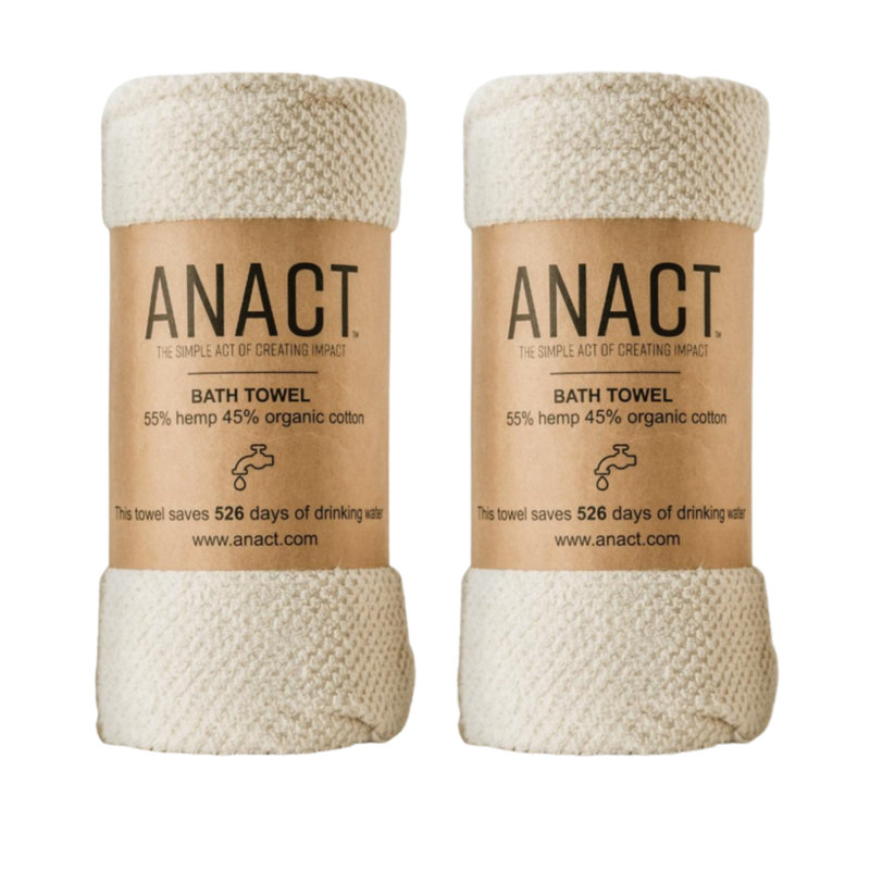 Anact Bath Towel, White