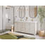 Meuble-lavabo double 72 po avec plateau Chicago-95751652