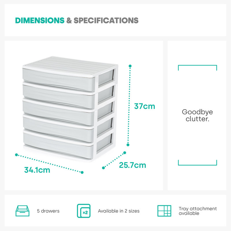 Stoneburner Plastic Desk Organisers