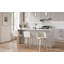 Tabouret de comptoir pivotant 24,25 po Lakyia