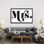 « mme », art textuel sur toile-72221886-72221880-32895812