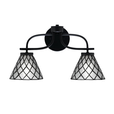 Barre d'éclairage de salle de bain 2 lumières Soejima Cavella