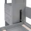 Queen Size Murphy Bed Wall Bed With Shelves, Drawers And LED Lights-181079880