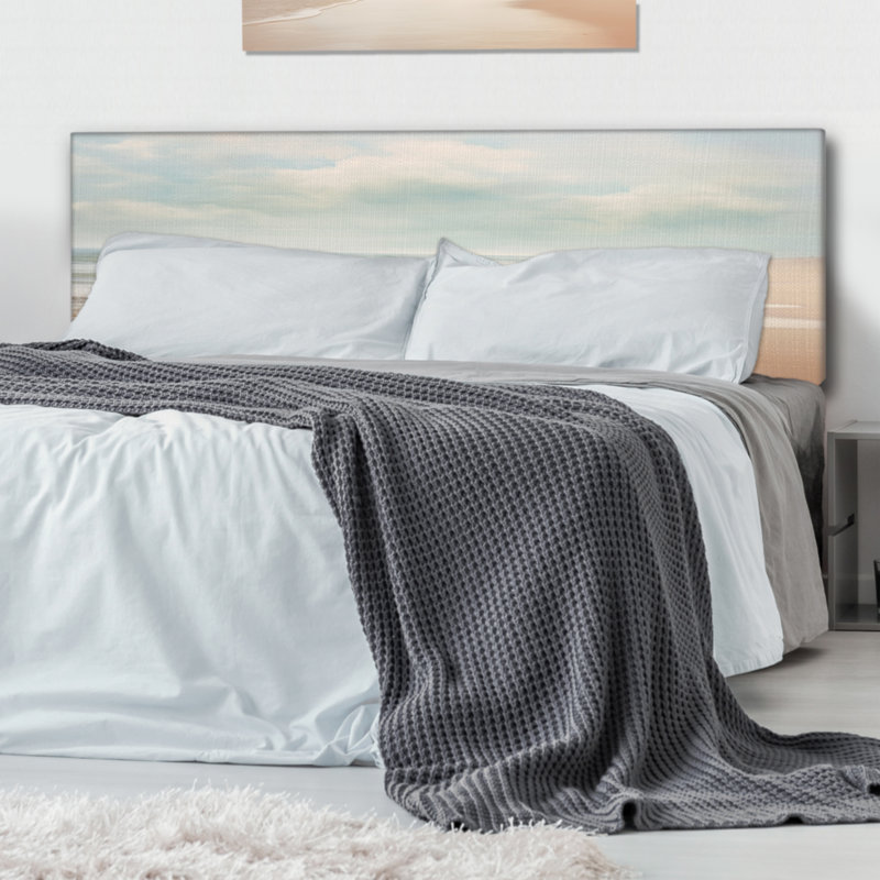Kayonna - Nautical & Beach Upholstery Panel Headboard, Grand