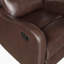 Chaise inclinable moderne et contemporaine en similicuir de 30 po Norihisa-715619823