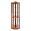 Armoire de coin lumineuse
