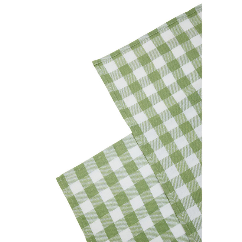 Cotton Waffle Tea Towel Kitchen Towel, Green