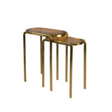 Bandu Glass Tray Top Nesting Tables
