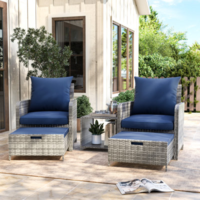 2 - Person Patio Conversation Sets with Cushions