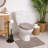 Round Molded Wood Toilet Seat 17 Inches-15866144