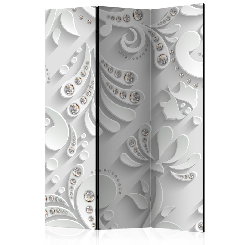 Derek 172cm H Folding Room Divider, 3