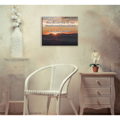 Trinx Gallery Wrapped Canvas By Bridget of Sweden: "The source of justice is not vengeance bu