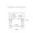 Modern Minimalist Art Console Table