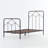 Armaud Metal Open-Frame Bed-38489807-41245167
