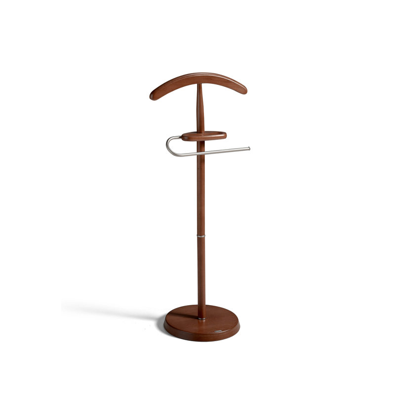 Ahlers Freestanding Valet Stand, Mogano