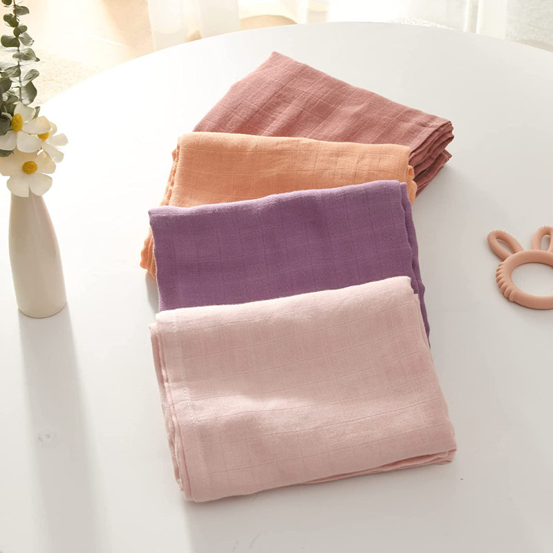 Rayonne de bambou emmailloté, Mauve