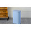 Poubelle à ouverture latérale 8 gallons Curtis, noir-109049529