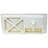 Ceramica Tecla By Nameeks Condal 17.72'' Glossy White Vitreous China Rectangular Bathroom Sink with Overflow-5853443