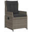  Ensemble de salle à manger de jardin gris, brun, gris foncé-408867279
