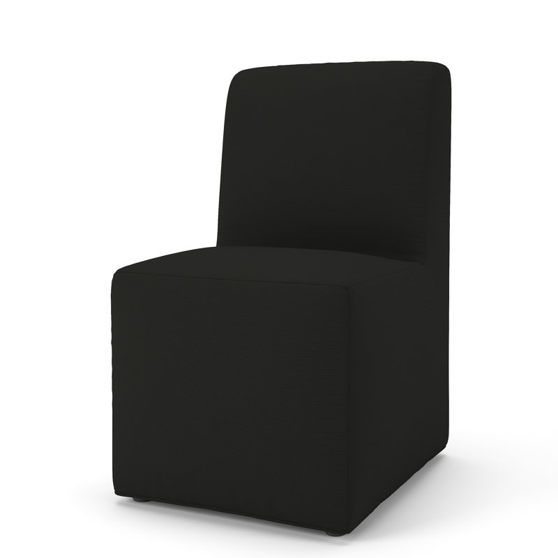 Chaise de patio Praia Sunbrella®, Toile Sunbrella® noir