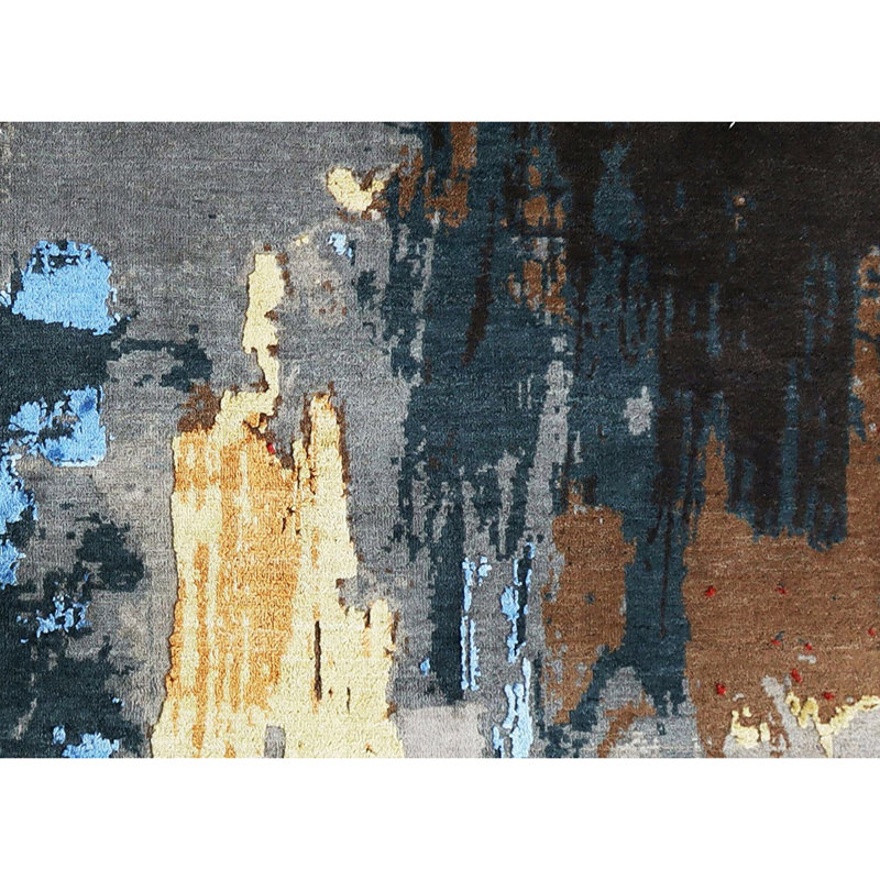 Abstract Area Rug, Rectangle 8' x 10'