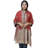 Authentic Woolen Jamawar Stole with Woven Paisley Artisan Handcrafted Amritsar Wrap – Traditional Indian Floral Heritage Shawl