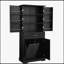 Armoire de salle de bain autoportante polyvalente avec plusieurs compartiments et une conception élégante pour un rangement efficace-2012713274
