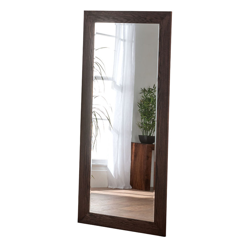 Kymon Solid Wood Flat Wall Mirror, 169.5cm H x 78cm W
