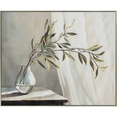 «Verdant Stillness I», art mural sur toile