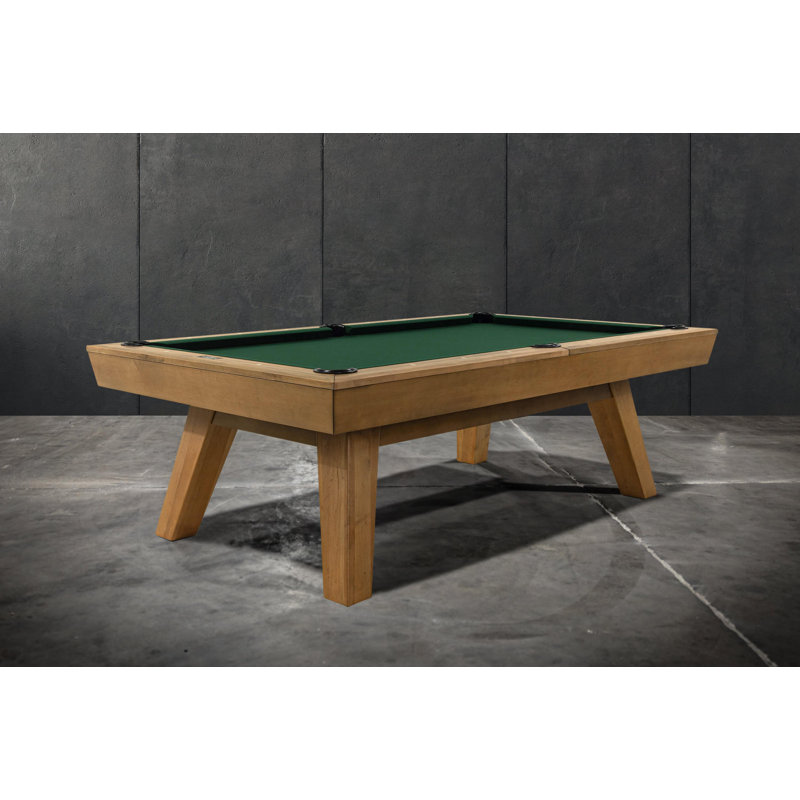 Doc & Holliday George Slate Pool Table In Glazed Maple