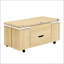Table basse multifonctionnelle à plateau relevable avec rangement caché et tabourets-1881918797