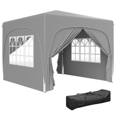 3m x 3m Iron Pop-Up Gazebo