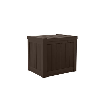 Suncast 22 Gallon Water Resistant Plastic/Resin Deck Box by Suncast