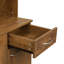Armoire de cuisine Isildo avec portes, tiroir et tablettes ouvertes-112297050