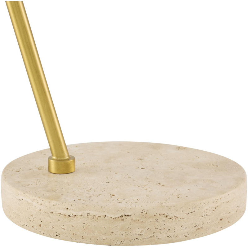 Barrile Farmington Table Lamp, Red, Beige