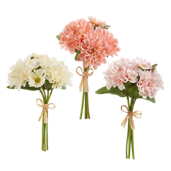 11" Real Touch Dahlia Bundle (3 Colors)