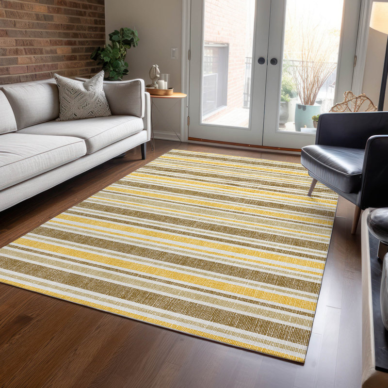 Tapis intérieur / extérieur Kinslee, Rectangle 9 pi x 12 pi