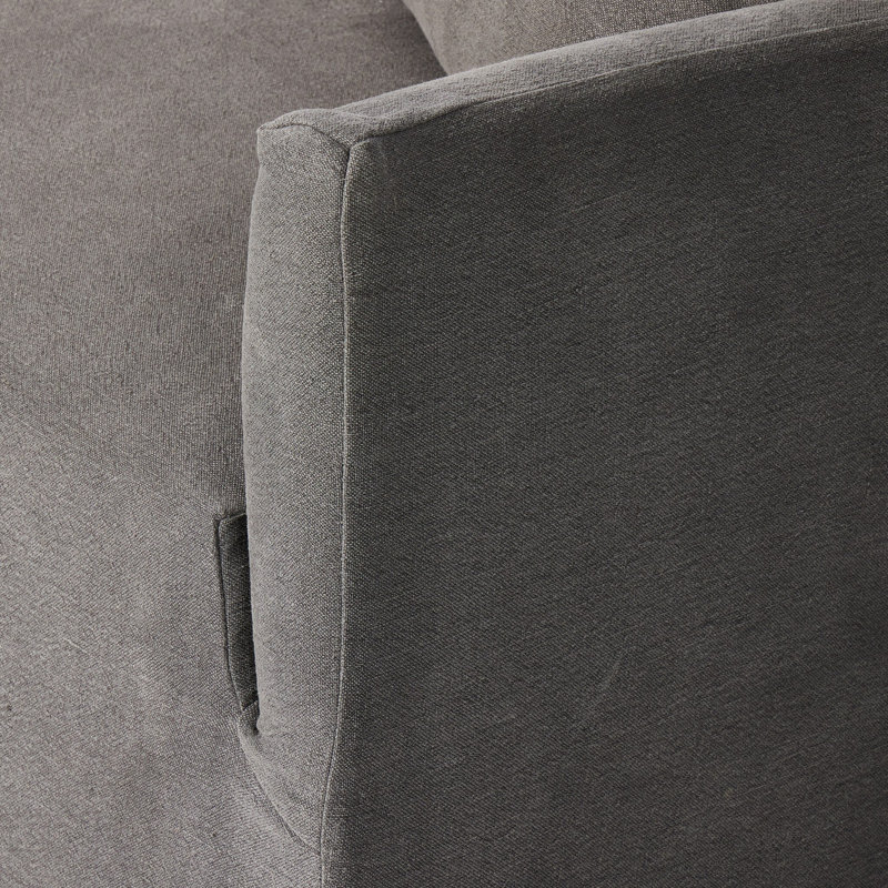 Lowell Slipcover Sofa, Gray