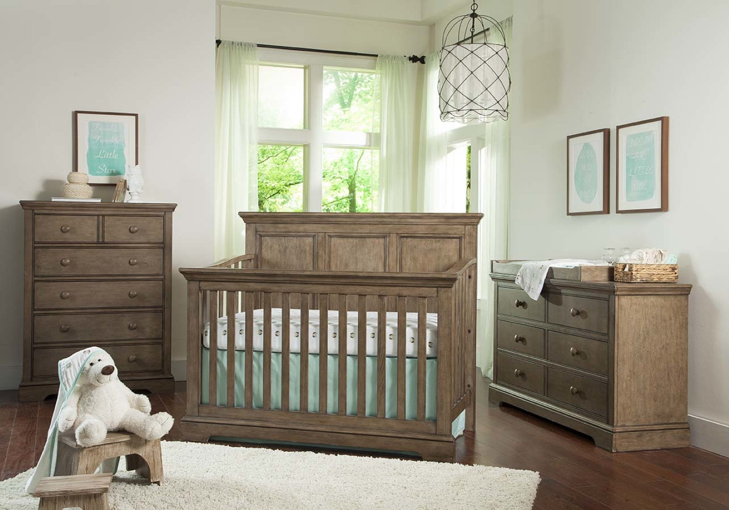 Charter Crib, Cashew