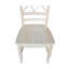 Chaise en bois massif Delfreda