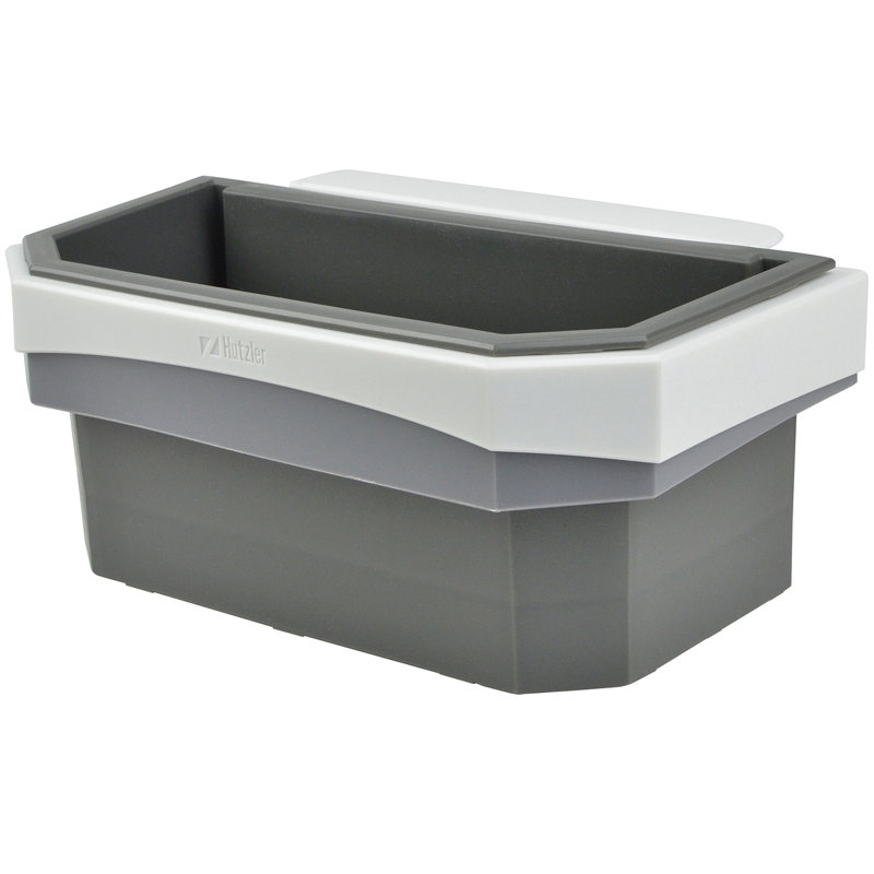 Corbeille pour déchets Scrap Station, Gris
